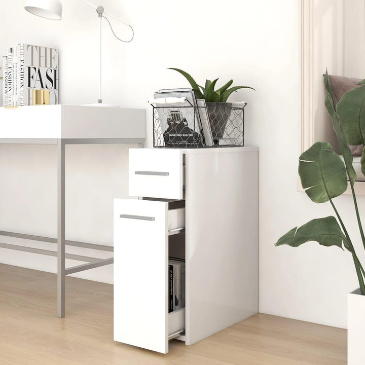 Apothekerschrank mit Schubladen, Aufbewahrungsschrank für Schlafzimmer, Wohnzimmer, Flur, Robust und