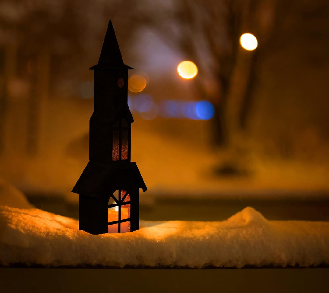 Blümelhuber Kathedrale Deko Skulptur für Garten, Terrasse oder Balkon - Metall Edelrost Garten Deko