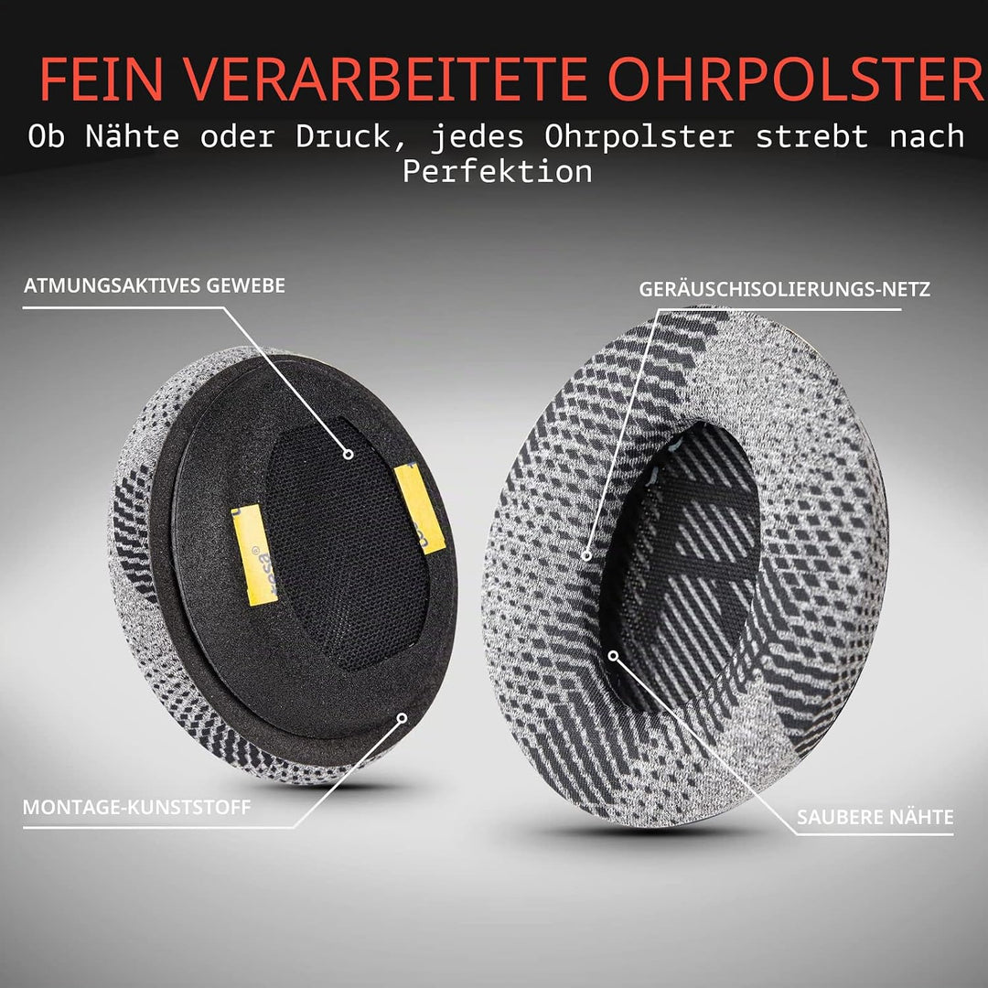 Krone Kalpasmos Kühl-Gel Professionelle Bose Kopfhörer-Ohrpolster,passend für Bose QuietComfort 35 i