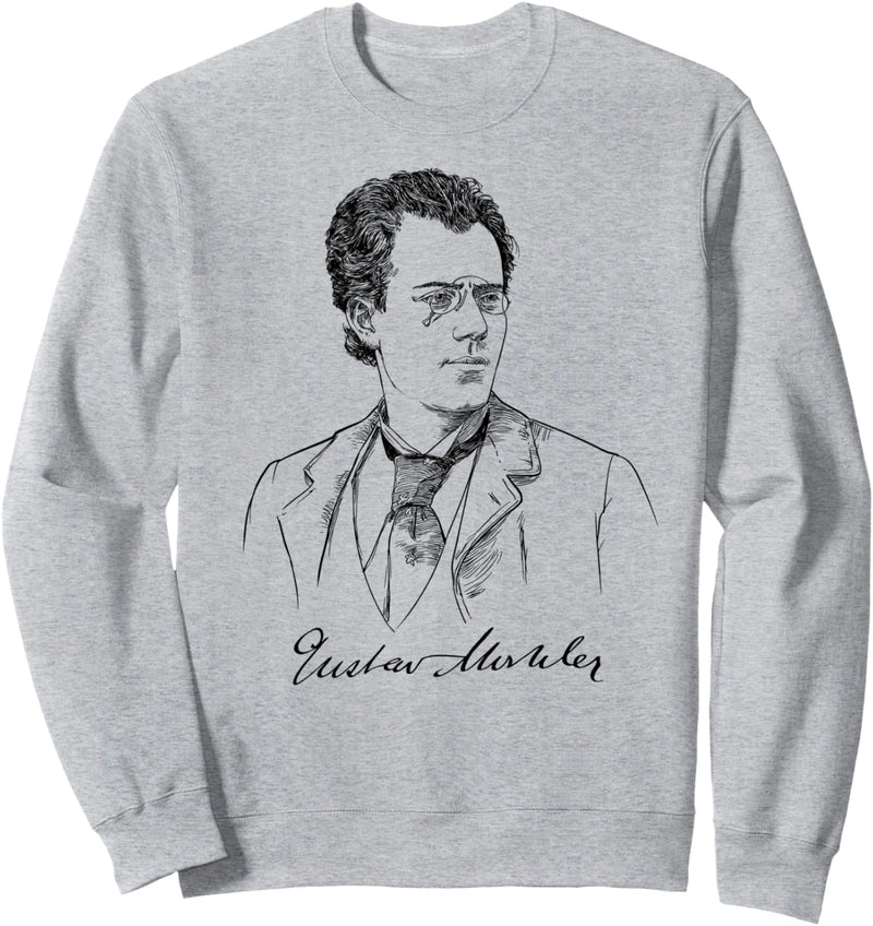 Gustav Mahler, österreichischer Komponisten, Dirigent, Musik Sweatshirt