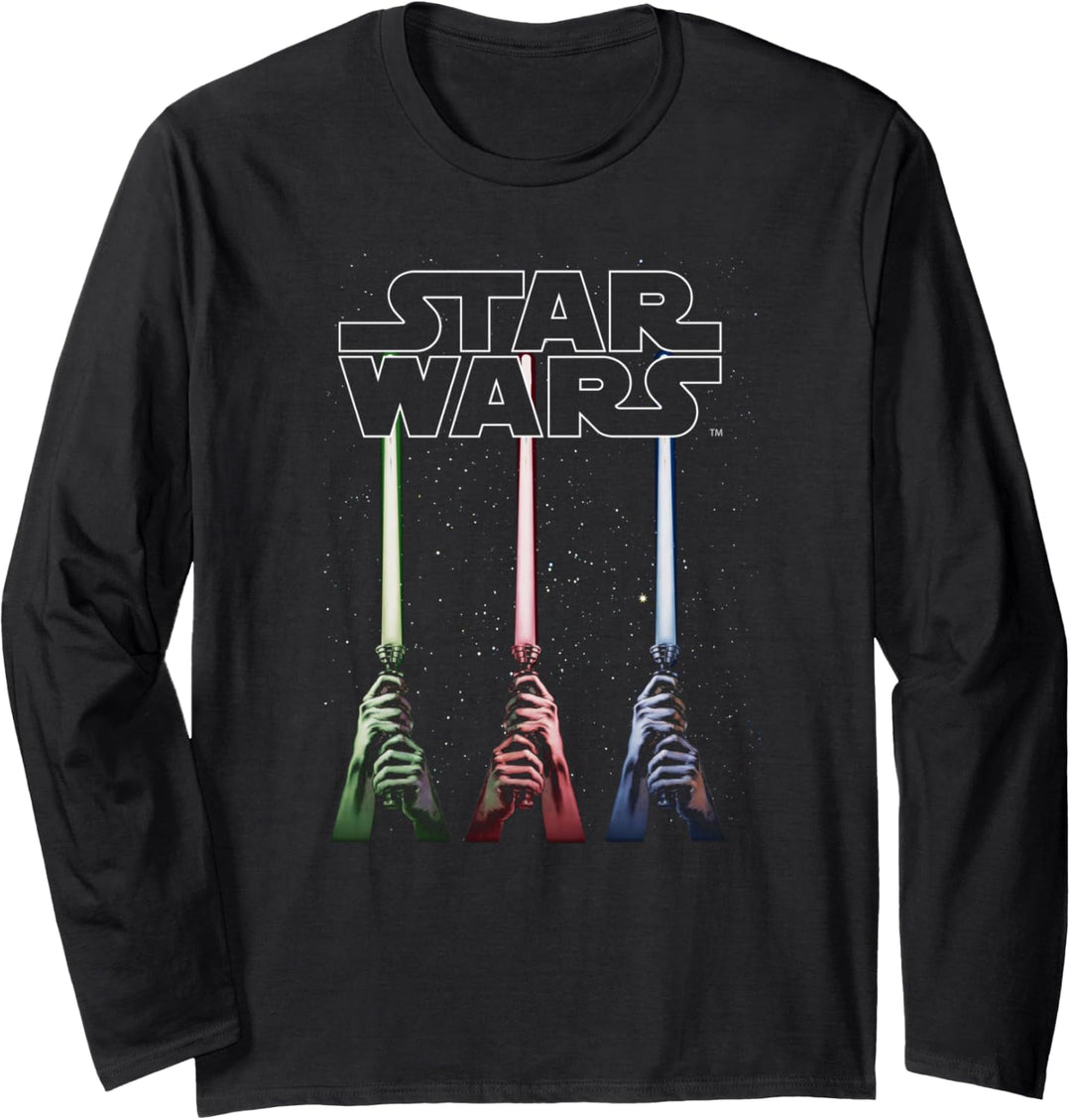 Star Wars Lightsabers Langarmshirt