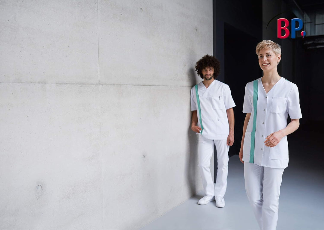 BP Med Trousers 1359-130-21 Herrenhose - Bundfalten - Reine Baumwolle - schlanke Passform - Grösse: