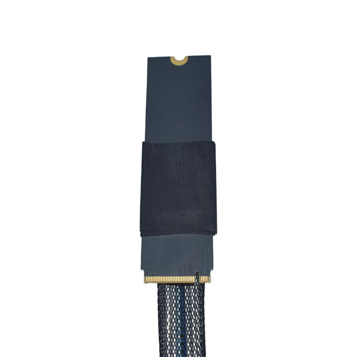 PCIe Gen5 M.2 to U.2 Adapter, M.2 to SFF-8639 U.2 NVMe SSD Kabel mit 15Pin SATA, 50cm