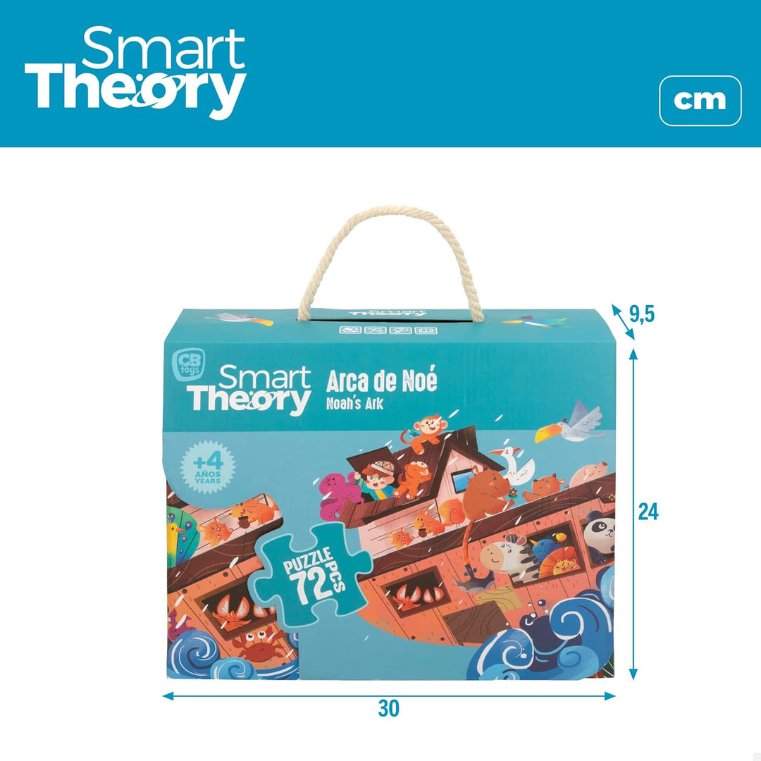 COLORBABY 49736 - Arche Noahs Puzzle 72 Teile/Kinderpuzzle, Lernspielzeug/Puzzles für Jungen und Mäd