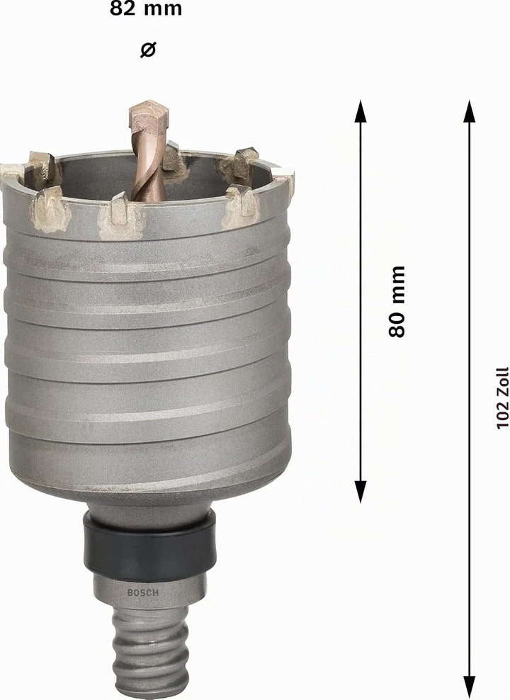 Bosch Accessories Bosch Professional Hohl-Bohrkrone SDS-max-9 Core Cutter zweiteilig mit Gewinde (Ø