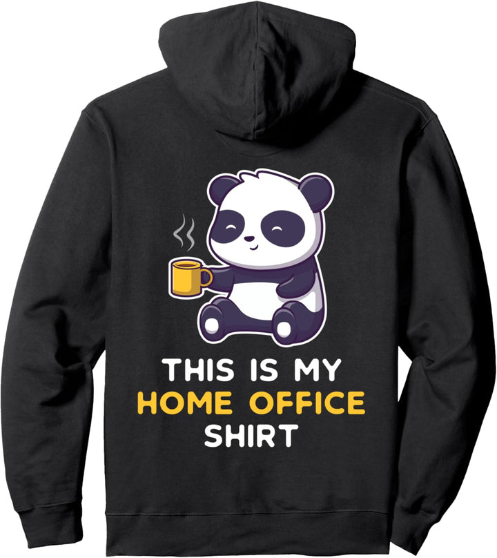 Panda Team Heimarbeit Büro Outfit This is my Home Office Pullover Hoodie