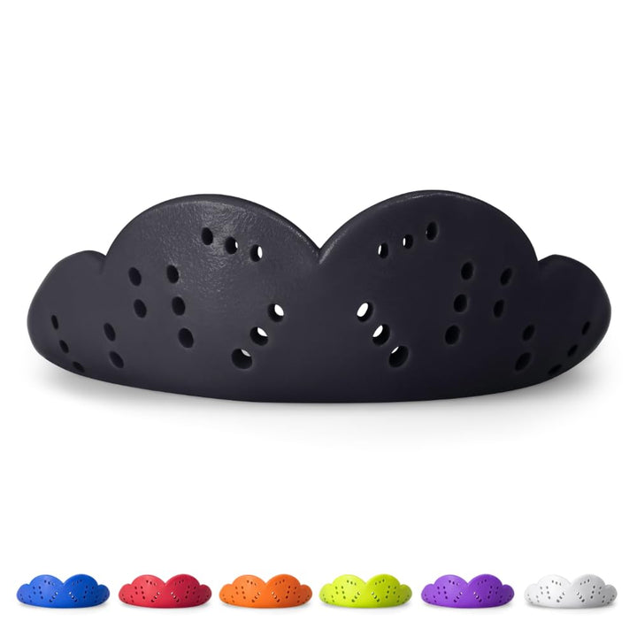 SISU Erwachsene Nextgen Max Zahnschutz Einheitsgrösse Schwarz (Charcoal Black), Einheitsgrösse Schwa