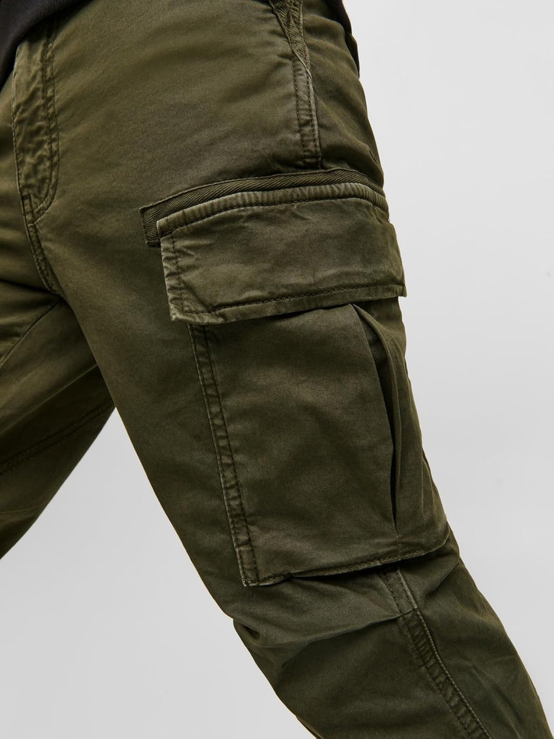 JACK & JONES Boy Chino Hose Chino Hose Junior 134 Olive Night, 134 Olive Night