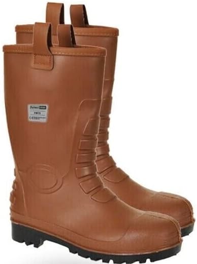 Portwest Neptune Rigger Sicherheitsstiefel S5 CI, Grösse: 43, Farbe: Tan, FW75TAR43 Braun 9, Braun 9