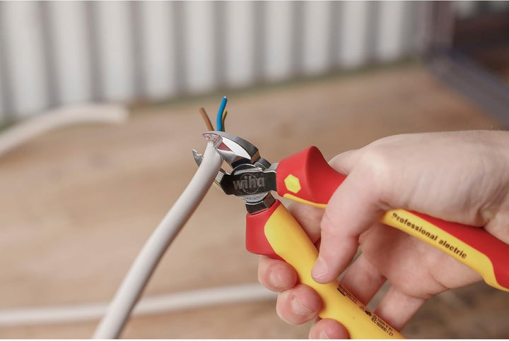 Wiha Abisolier-Seitenschneider Professional electric mit DynamicJoint® (einzigartige Gelenkkonstrukt
