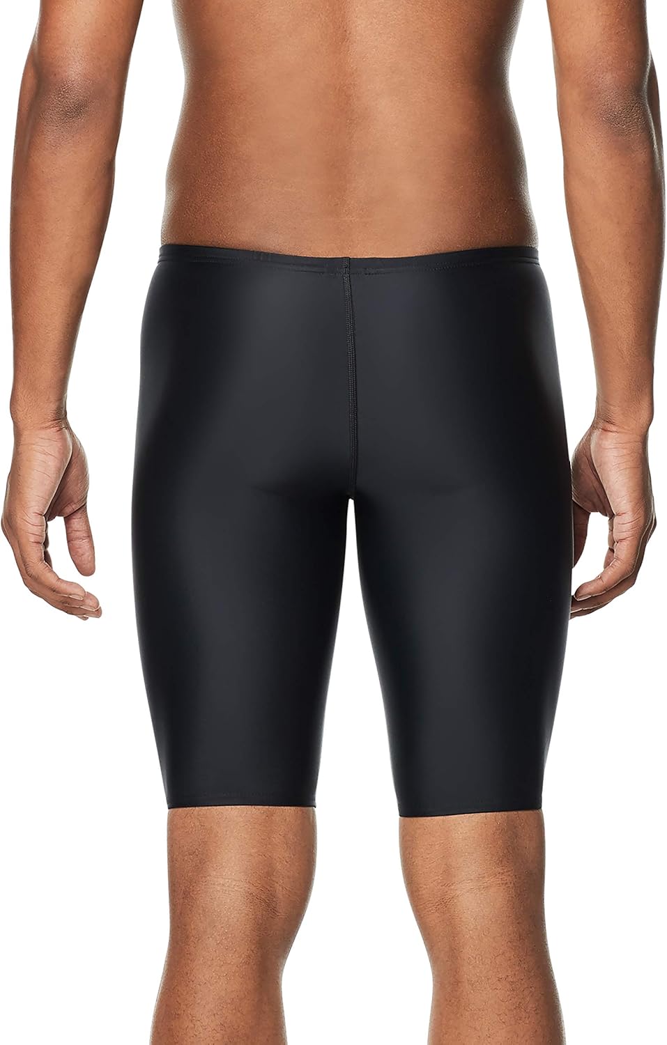 Speedo Herren Powerflex Eco Solid Jammer Badeanzug Kurz 32 New Black, 32 New Black