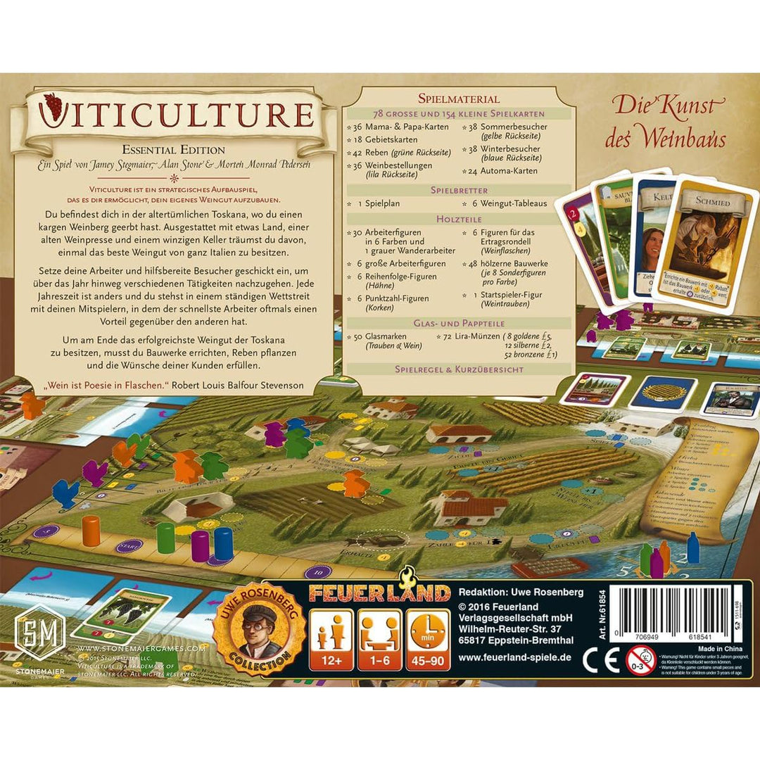 Feuerland Spiele 07 - Viticulture Essential Edition Single, Single
