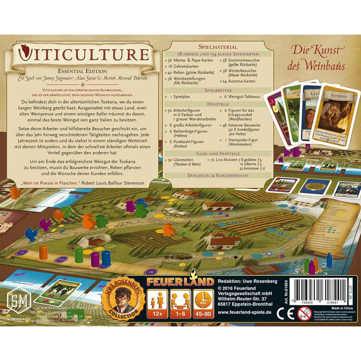 Feuerland Spiele 07 - Viticulture Essential Edition Single, Single