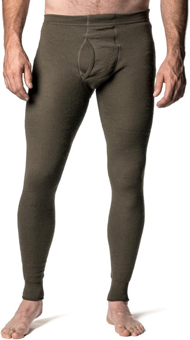 Woolpower Long Johns with Fly 200 S Grün, S Grün