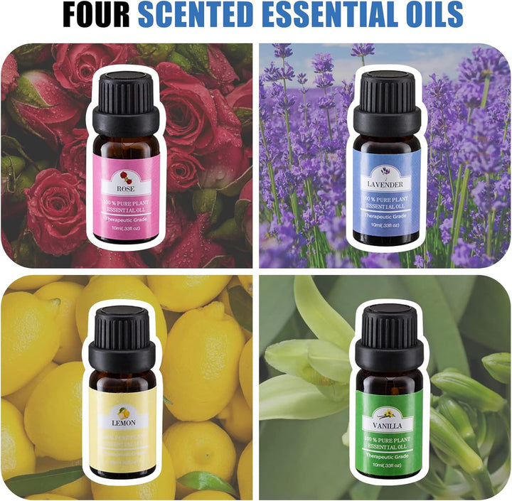 JOYBOY Kerzen Selber Machen Set,DIY Duftkerze Geschenke Kerzenherstellung Kit,8 Kerzendosen, für Ker