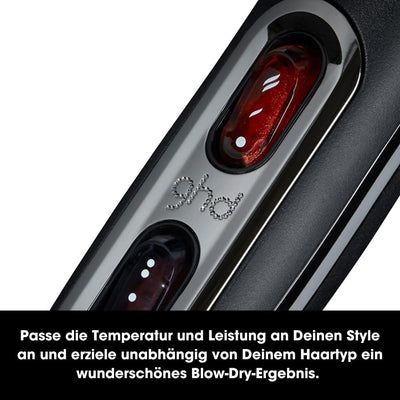 ghd air Haartrockner, professioneller, leistungsstarker Föhn mit Ionen-Technologie, schwarz ghd air