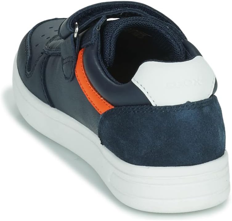Geox Jungen J Djrock Boy BSneakers 30 EU Navy Orange, 30 EU Navy Orange