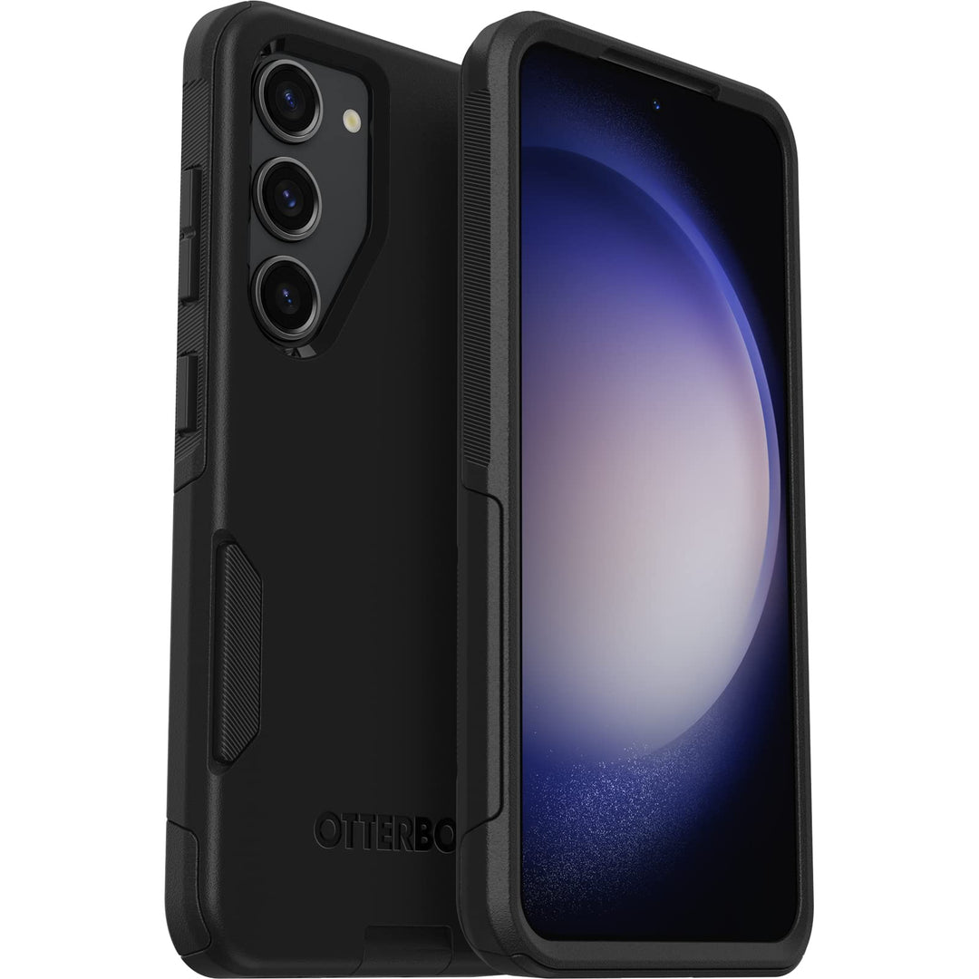 OtterBox Commuter Series Schutzhülle für Galaxy S23, Schwarz Schwarz Commuter Serie, Schwarz Commute