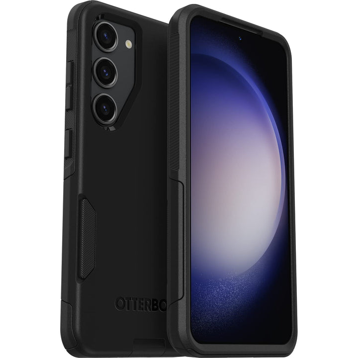 OtterBox Commuter Series Schutzhülle für Galaxy S23, Schwarz Schwarz Commuter Serie, Schwarz Commute