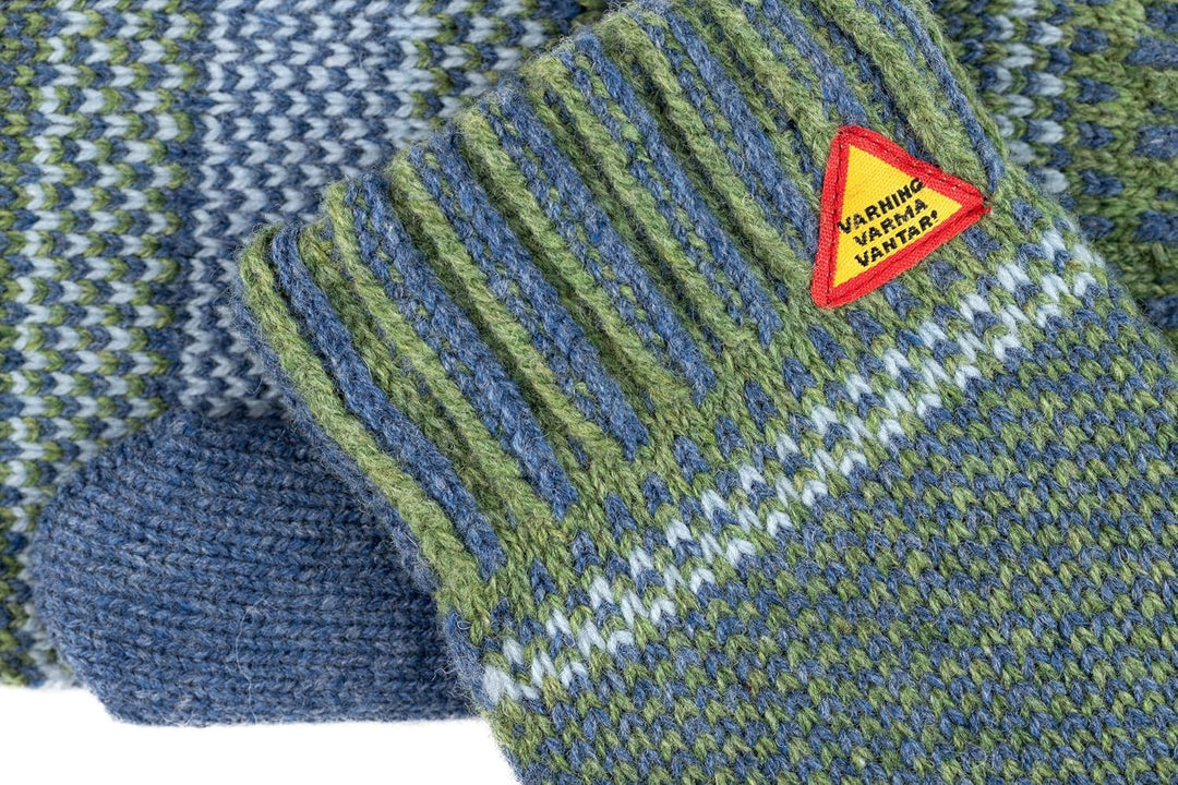 ÖJBRO VANTFABRIK Fäustlinge 4 Lagen 100% Merinowolle versch. Modelle, Grösse S-L (6-11) Handschuhe S