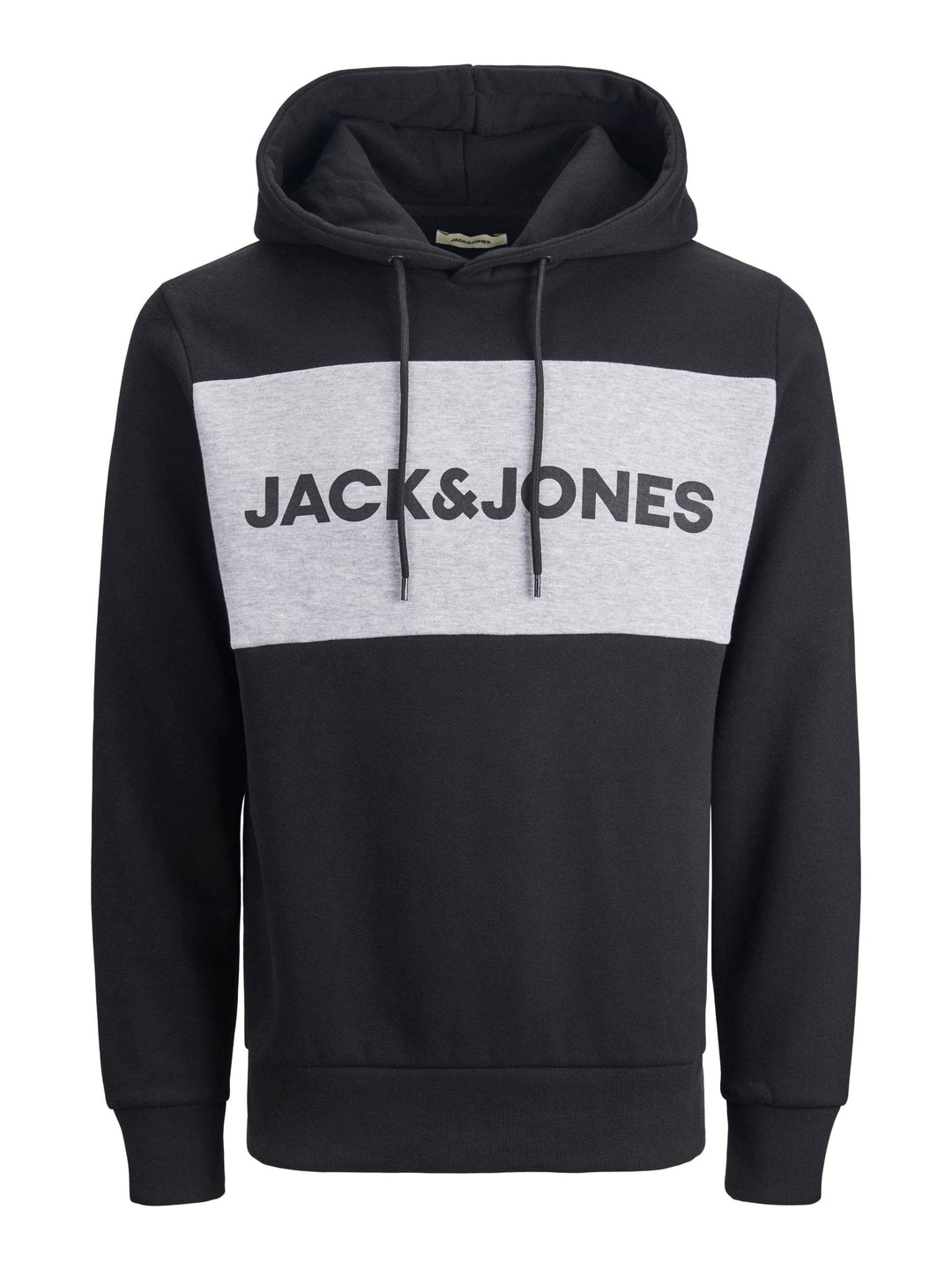 JACK & JONES Herren Warmer Print Hoodie Logo Sweater Pullover Basic Kapuzen Sweatshirt JJELOGO XS Sc