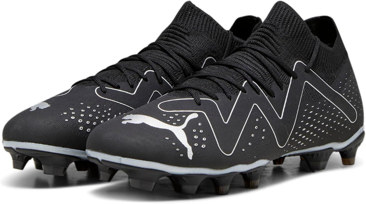 PUMA Herren Future Match Tt Fussballschuh 42 EU Puma Schwarz Puma Silber, 42 EU Puma Schwarz Puma Si