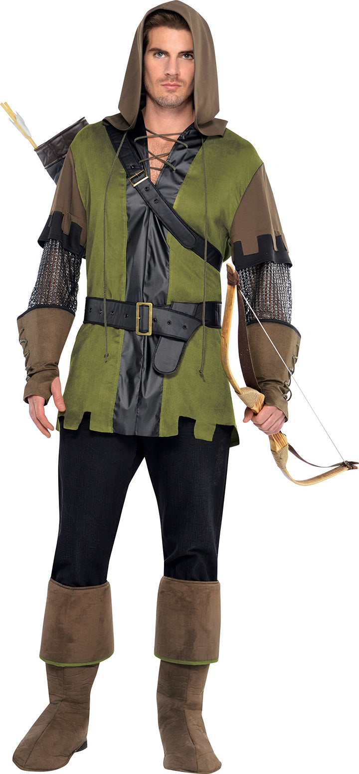Amscan International 844178 Por Erwachsenen-Kostüm Prince of Thieves, Mehrfarbig, Size - Medium/Larg