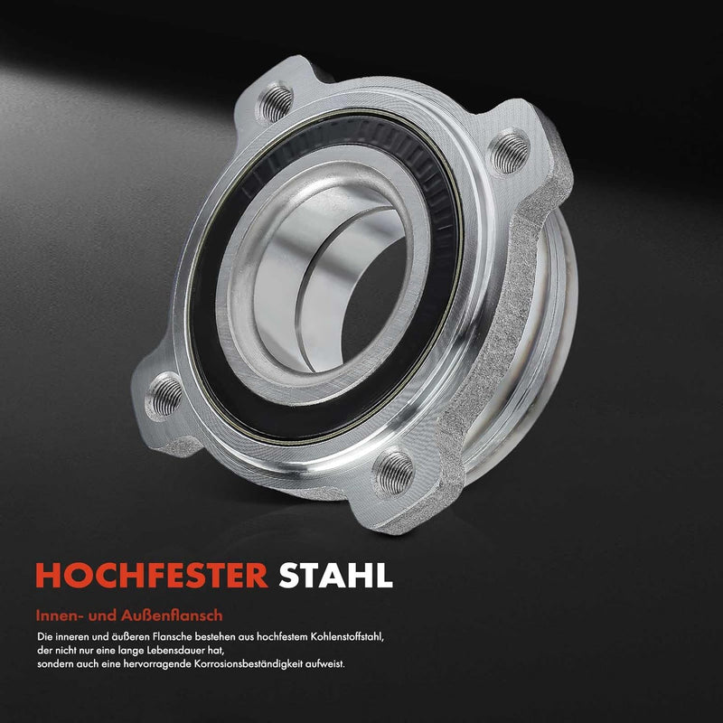 Frankberg 1x Radnabe Radlagersatz Hinterachse Links oder Rechts Kompatibel mit 5er E39 E60 Stufenhec