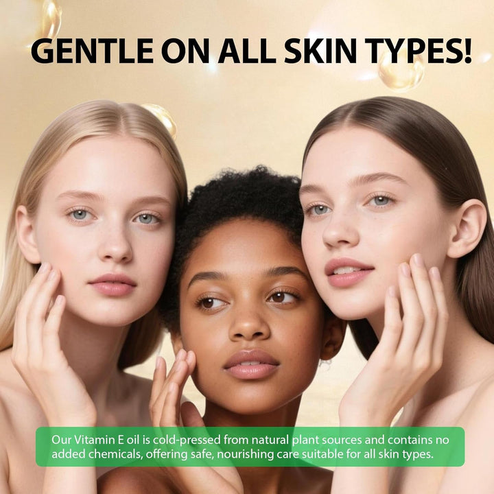 Vitamin E Öl Bio für Kosmetik, Vitamin E Tropfen, 75,000 IU, 100% Reines Natürliches vitamin e Öl fü