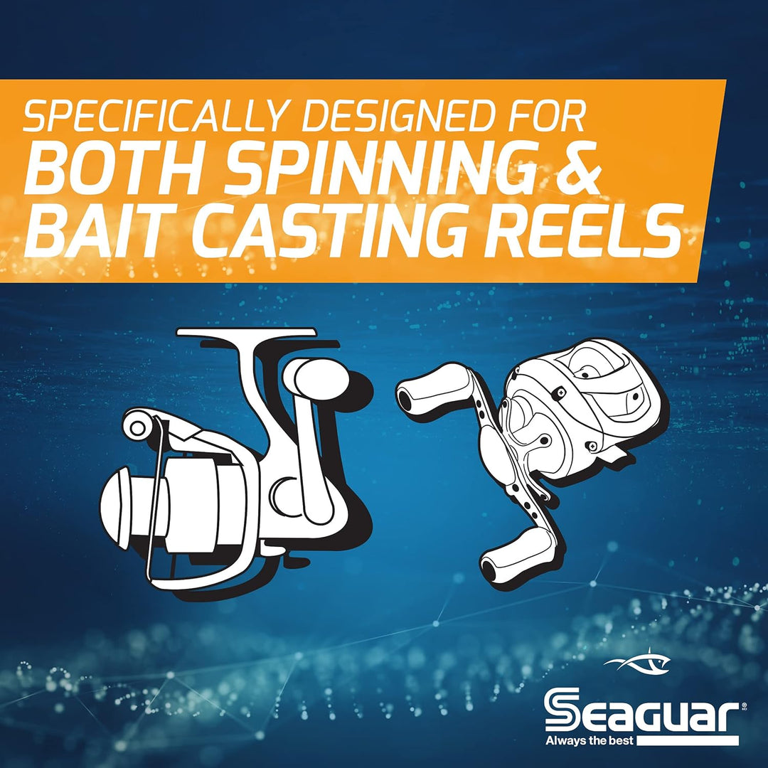 Seaguar AbrazX, Abriebfest, hochwertige Angelschnur, 100% Fluorocarbon, leistungsstark, praktisch un