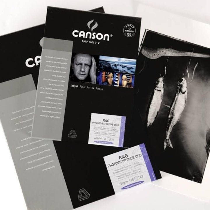 Canson 206211018 Rag Photographique Duo Box, A3+ A3+ - 32,9 x 48,3 cm, A3+ - 32,9 x 48,3 cm