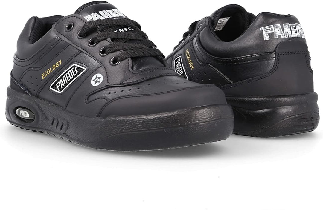 PAREDES DP102 NE46 Working Shoes, Ecologico, O1, Size 11, Black - EN Safety Certified
