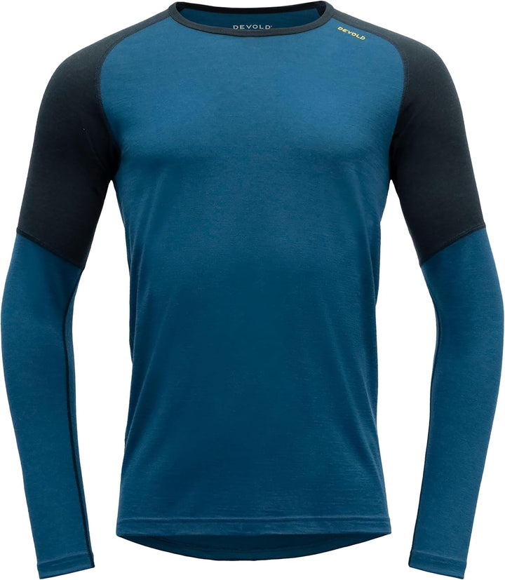 Devold Jakta Merino 200 Shirt Man S Flood/Ink, S Flood/Ink