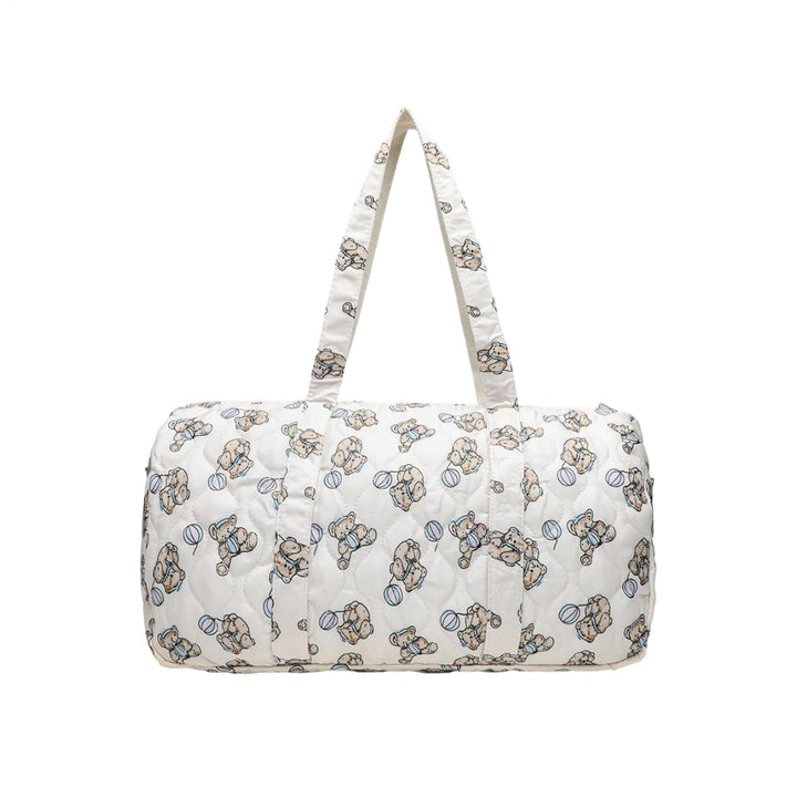 Large Capacity Maternity Bag, Portable Diaper Tote, 18.12 Inches Hospital Bag with Compartments, Tra