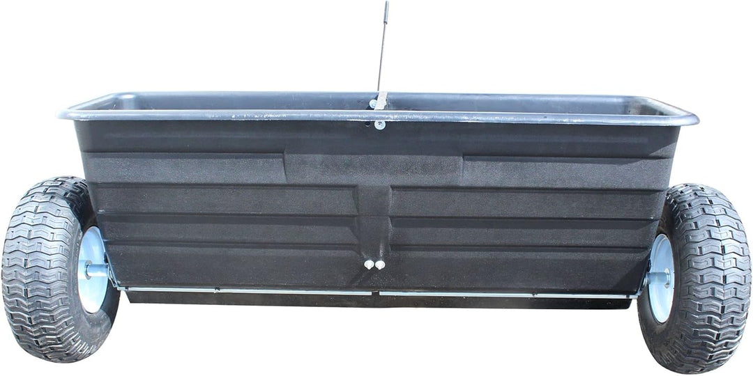 SECURA Salzstreuer Streuwagen Streuanhänger - 1m Streubreite (80 Liter)