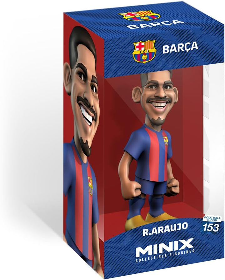 MINIX - FC Barcelona – Araujo 4#153 – Sammelfigur, 12 cm