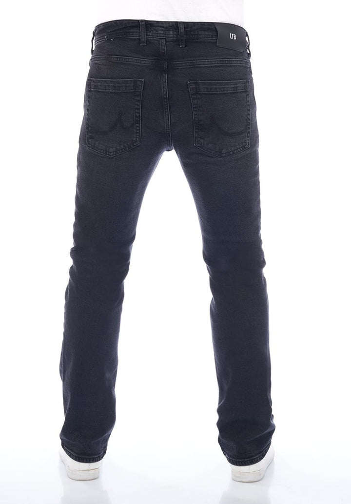 LTB Herren Jeans Hose PaulX Straight Fit Jeanshose Basic Baumwolle Denim Stretch Blau Schwarz w28 w2