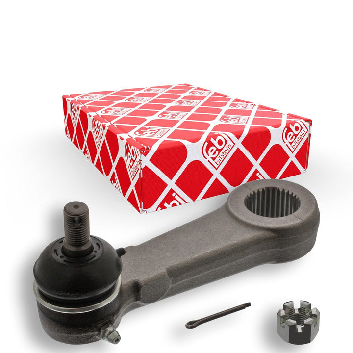 febi bilstein 41294 Lenkstockhebel mit Kronenmutter und Splint , 1 Stück