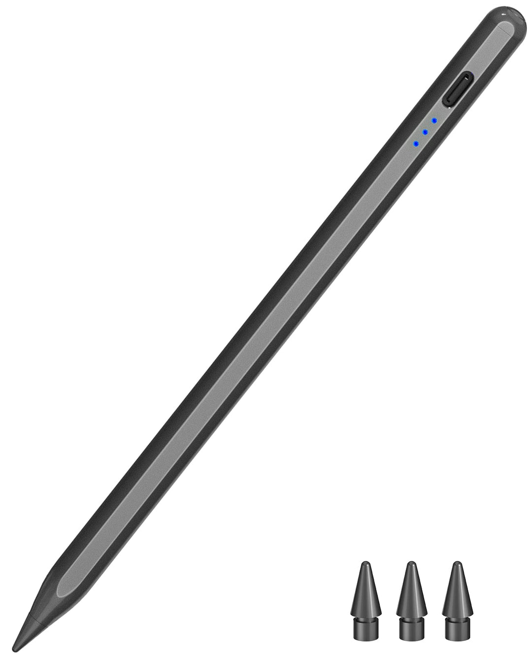 HATOKU Stift 2. Generation, Schnelllade Pencil für iPad mit Neigung & Palm Rejection, Magnetic Penci