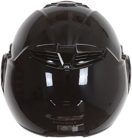 LS2, Modularhelme motorrad ADVANT solid gloss black, S S Gloss black, S Gloss black