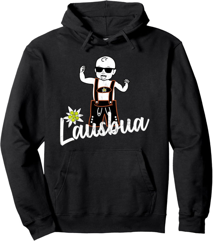 Alpenrose Alpenpflanzen Wanderstöcke Tirol Karte Geschenk Pullover Hoodie