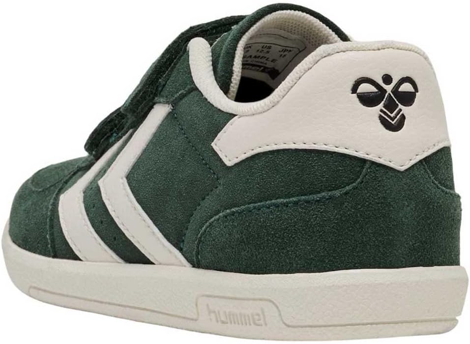 hummel Klettverschluss Sneaker Low Victory Suede Kinder Grösse 19 EU Pineneedle, 19 EU Pineneedle