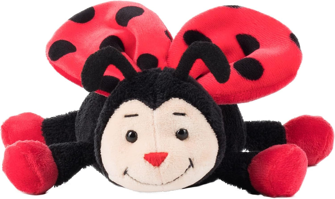 Schaffer 4342 Kuscheltier Marienkäfer Bolle S, 15 cm, schwarz-rot Grösse (S) 15 cm, Größe