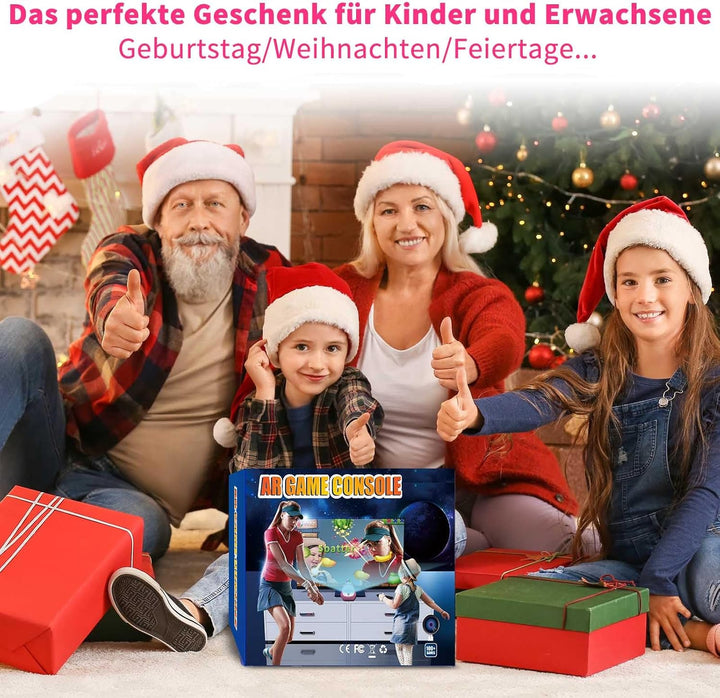 AR-Bewegungssteuerungs-TV-Spielkonsole, über 100 vorinstallierte Videospiele, HDMI Plug &amp; Play, 2 ka
