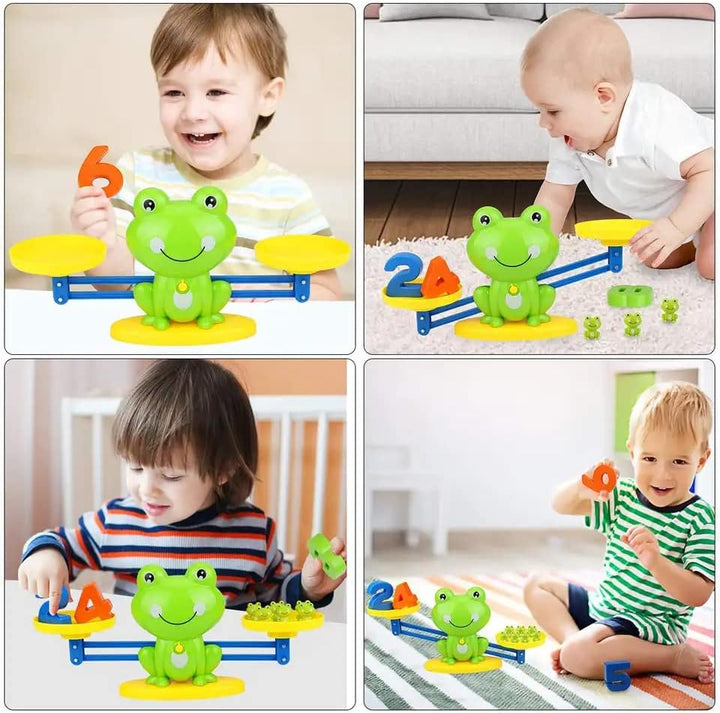 Montessori Mathematik-Spielzeug, Mathematik, Lernspielzeug, Math-Spielzeug, Frosch, Mathblock, Digit