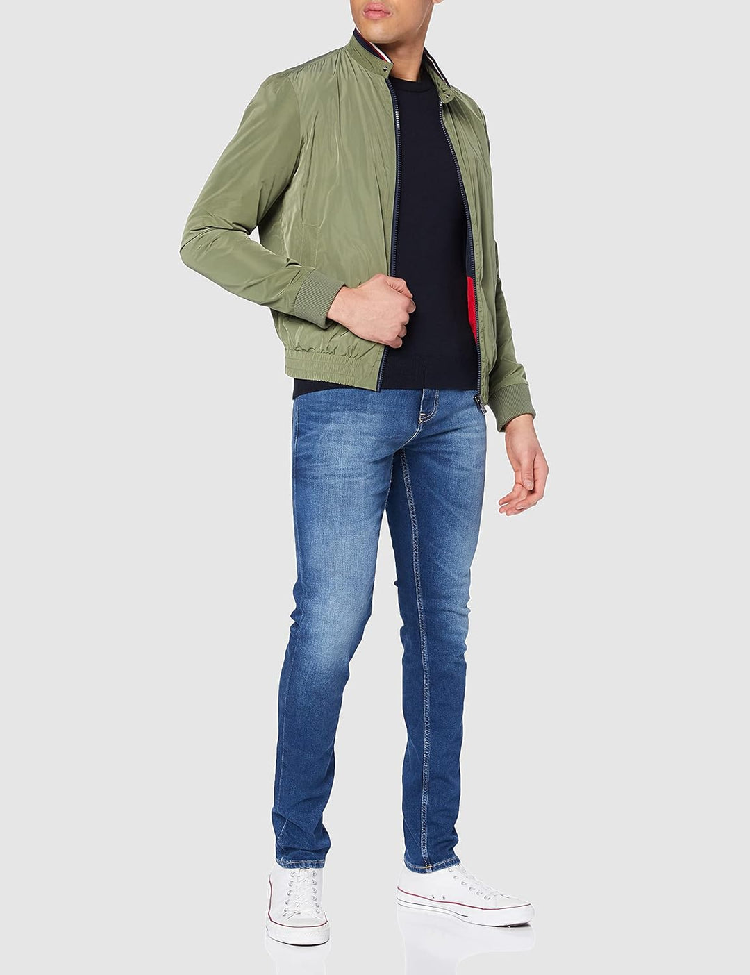 Tommy Jeans Herren Jeanshosen Austin Slim Tapered Wmbs Dm0dm09550 28W / 32L Blau (Wilson Mid Blue St