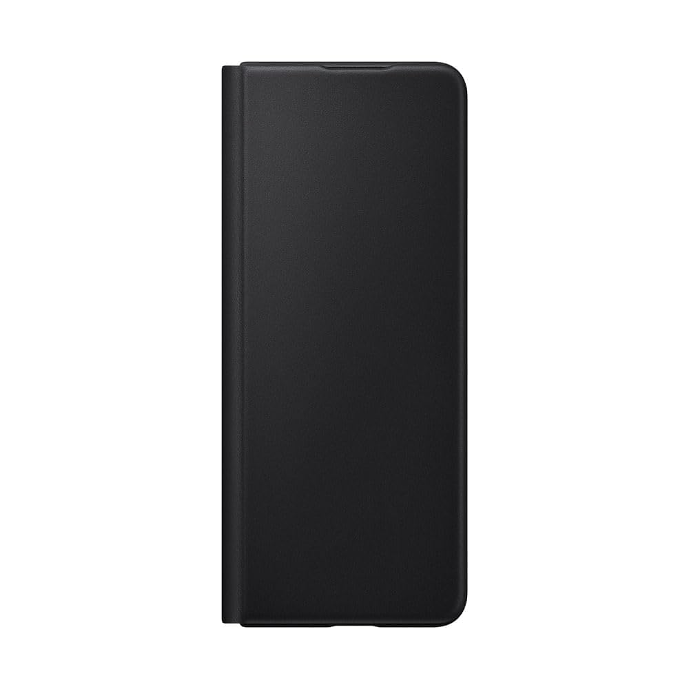 Samsung Leather Flip Cover EF-FF926 für das Galaxy Z Fold3 5G Schwarz, Schwarz