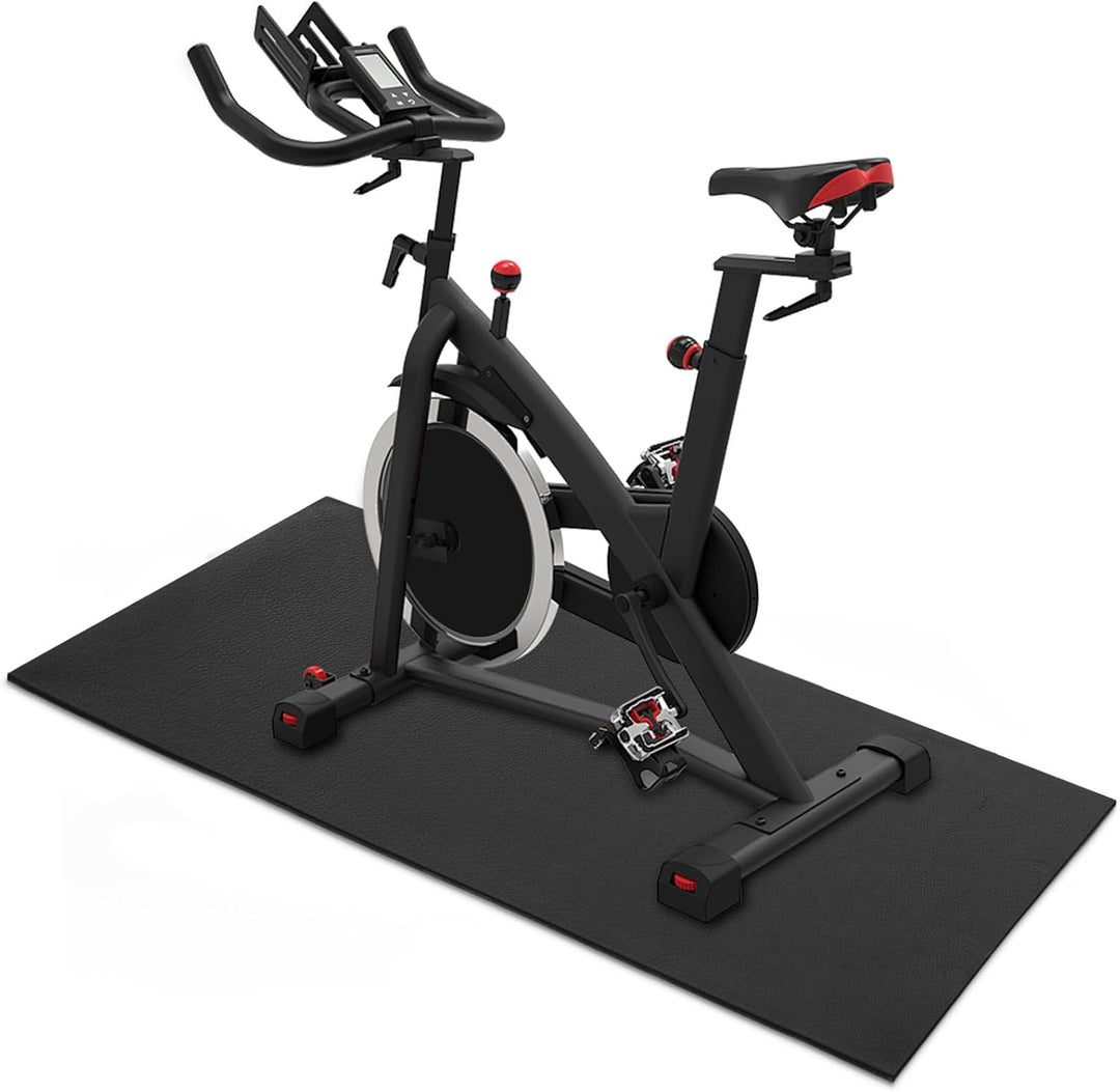 AKOZLIN Bodenschutzmatten, 6mm Hochdichte PVC-Bodenschutzmatten für Sportgeräte, Fitnessgeräte, Cros