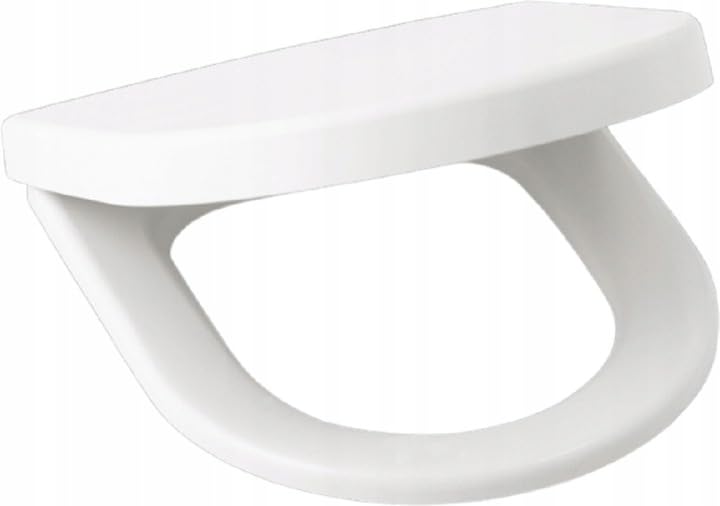 Ramm Toilettensitz kompatibel mit Villeroy & Boch Avento, WC Sitz aus antibakteriellem Duroplast, To