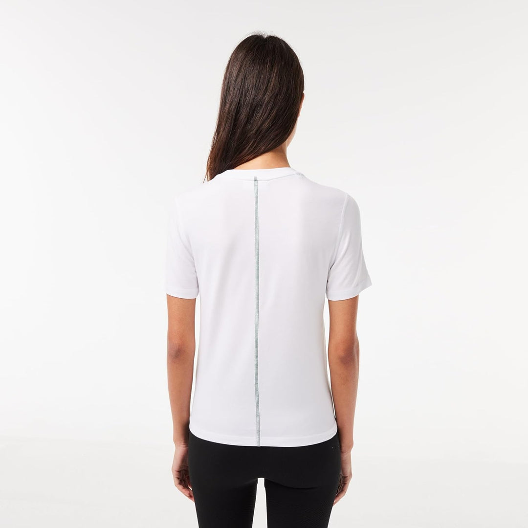 Lacoste Damen T-Shirt 32 Weiss, 32 Wei&#xDF;